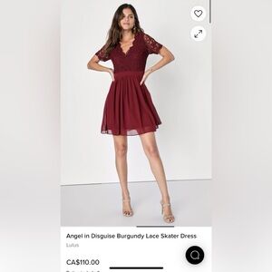 Lulus Angel in Disguise lace dress